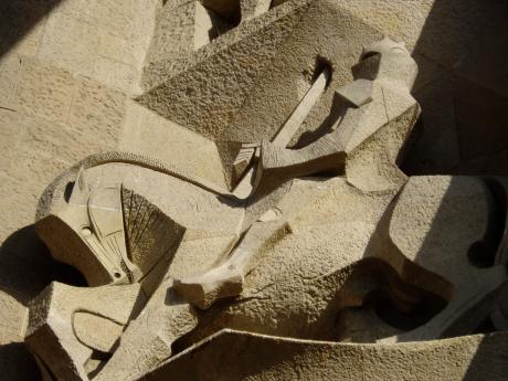 Picture of the day - Sculpture from Gaudi's Familia Sagrada 