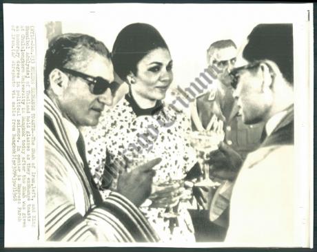 Shah of Iran Receives Thai Honorary Doctorate at Bangkok University 1968