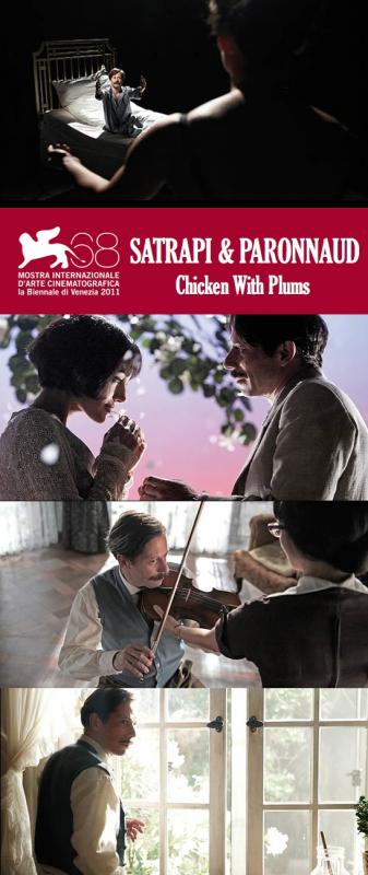CHICKEN WITH PLUMS: Exclusive pics of Satrapi & Paronnaud's New Film