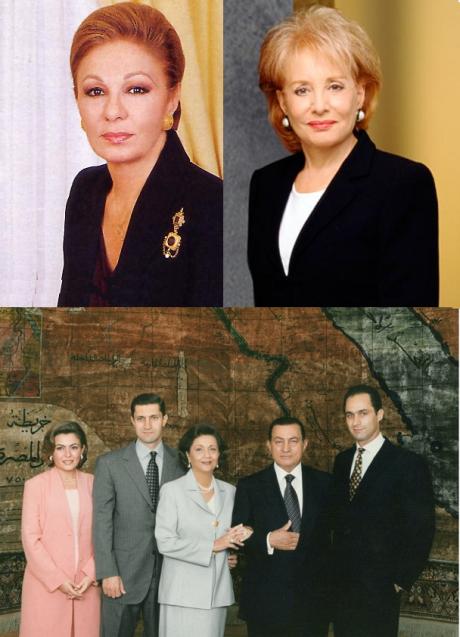 A QUEEN's LOYALTY:  Barbara Walters Shares Shahbanou Farah's concerns for President Mobarak's Family