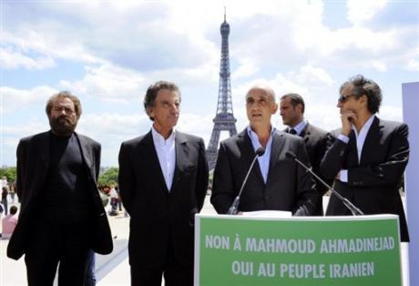 French Intellectuals Join Iranian Freedom Rally in Paris
