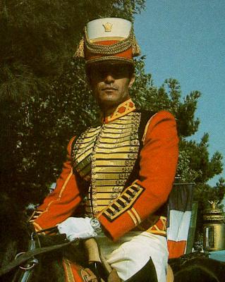 pictory: Handsom Royal Chariot Guard, Tehran 1975
