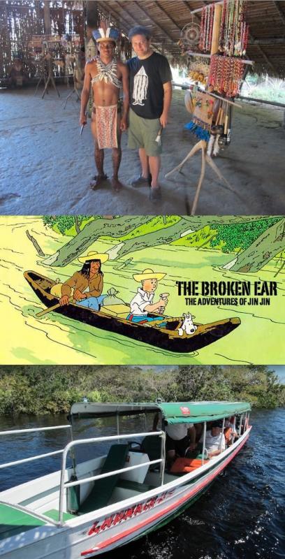 THE BROKEN EAR: The Adventures of JIN JIN in Amazon Land 