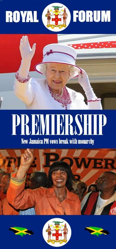 PREMIERSHIP: New Jamaica PM Vows Break With British Monarchy