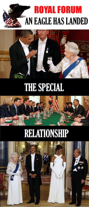 AN EAGLE HAS LANDED: Obama Hails UK-US's "Special Relationship" during State Visit