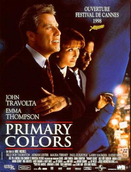 PRESIDENCY ON SCREEN: John Travolta in "Primary Colors" (1998)