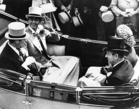 pictory: Prince Reza and Prince Charles Ride through London (1975)