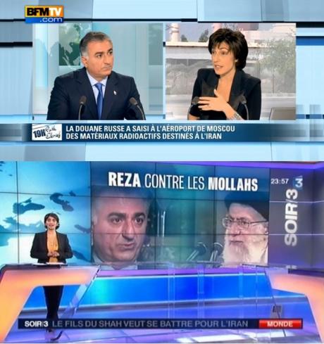 French TV on Pahlavi's Call To Prosecute IRI leaders for crimes against humanity