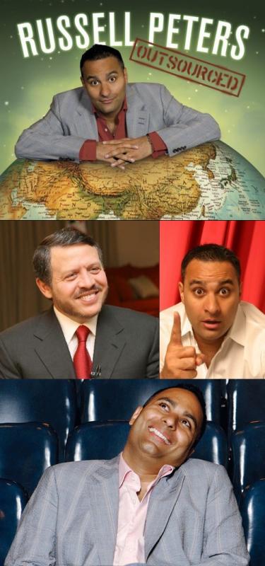 Russell Peters Punk'd by the King of Jordan ;0)