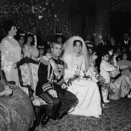 Farah Diba married HIM Shah Mohammed Rezaon 21 December 1959 aged 21
