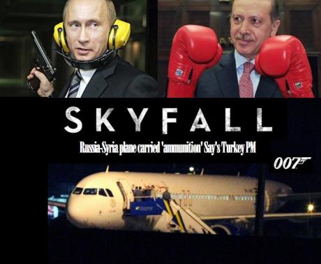 SKYFALL: Syrian Plane ‘carrying ammunition’ intercepted by Turkey angers Russia