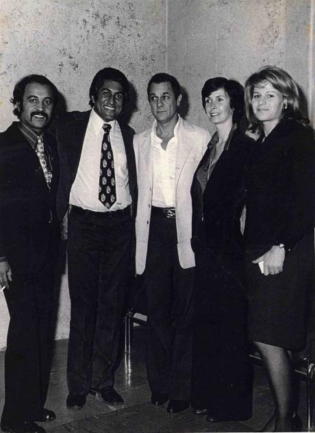 A PERSUADER IN IRAN: Tony Curtis Greeted at the Tehran International Film Festival (1974)