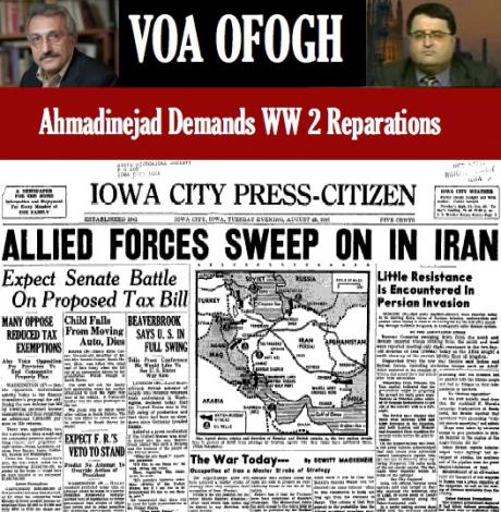VOA’s OFOGH: Abbas Milani & Majid Tafreshi On Iran’s Demands For WW2 Reparations