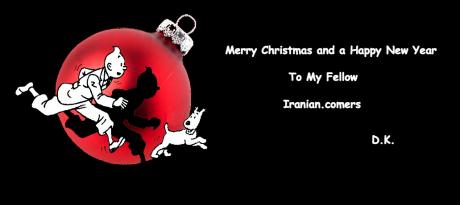 SOUND OF CHRISTMAS: Season's Greeting To My Fellow IranianDot Comer's