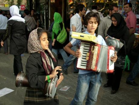 Working Children of Tehran streets