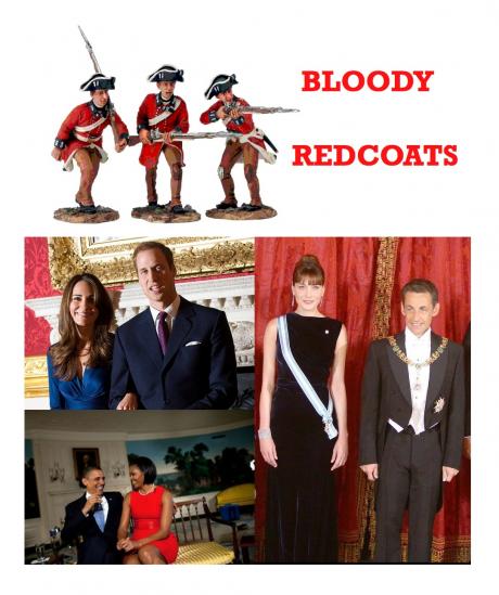 BLOODY REDCOATS:  Obamas Not Invited to Prince William, Kate Middleton Wedding? ;0)