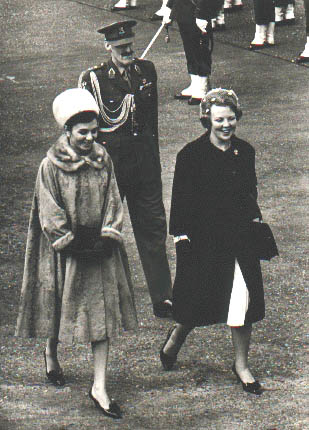 ROYALTY: Princess Beatrix Visits Tehran, Iran (1960's)