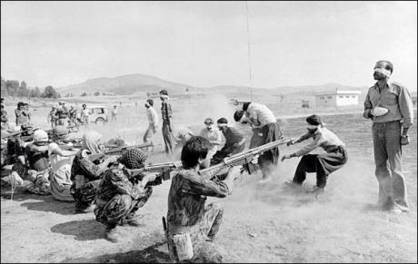 HISTORY OF VIOLENCE: Pulitzer Prize Photo of  Rebels Executed by Iran's Revolutionaries (1979)