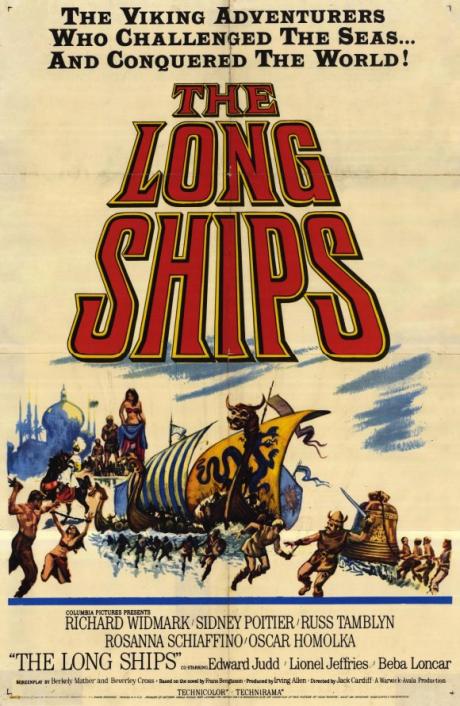PERSIAN DUBBING: Sidney Poitier VS Richard Widmar in THE LONG SHIPS (1964)
