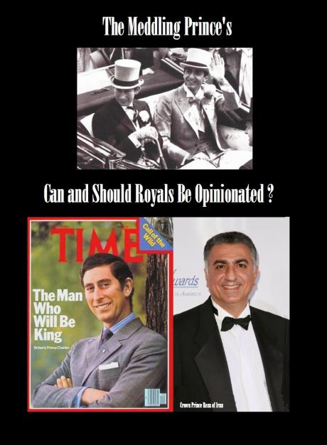 CHARLES & REZA: Can and Should Royals Be Opinionated ?