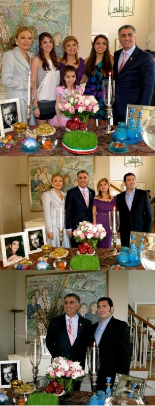 ROYAL HAFT-SEEN: Pahlavis gather for Persian New Year (1389 / 2010)