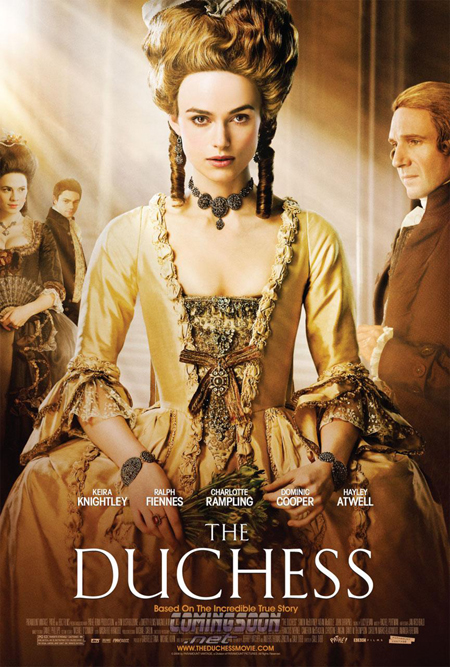ROYALTY ON SCREEN: Keira Knightley Pioneer Feminist in "The Duchess"