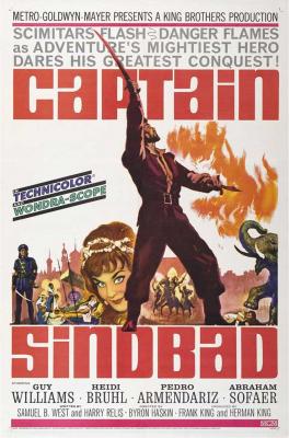 MON CINEMA: Captain Sinbad Starring Guy Williams ( aka ZORRO) (1963)