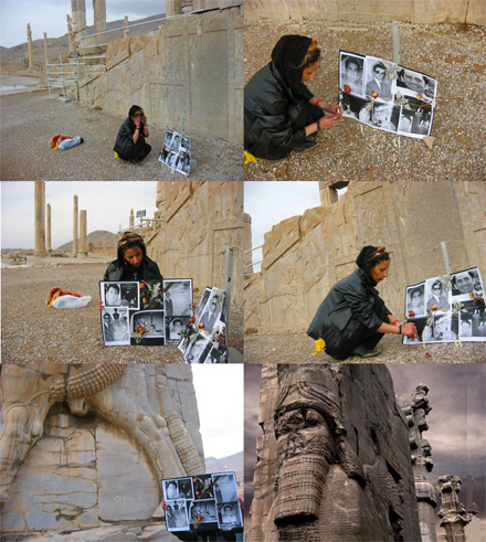 PRINCE OF PERSIA: Shapour Ali Reza's photos displayed at Persepolis, Iran