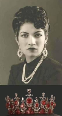 ROYALTY: Princess Ashraf in Her Early Thirties (1950's)