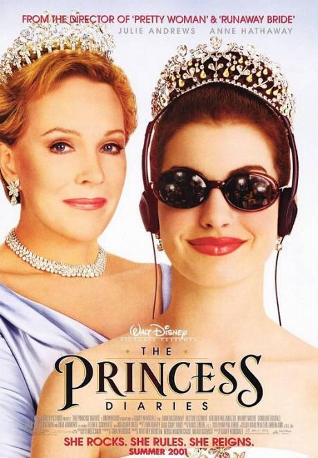 Julie Andrews & Anne Hathaway in "Princess Diaries 1&2"