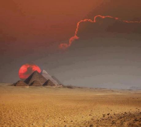 Yesterday it was the Bamiyan, today the Sphinx, Pyramids!