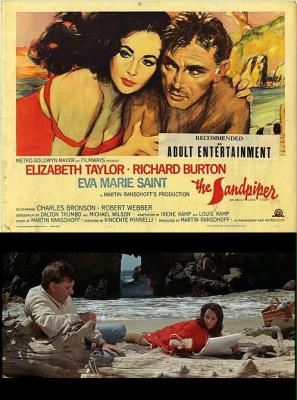 Nostalgia: Richard Burton and Liz Taylor in THE SANDPIPER (1965)