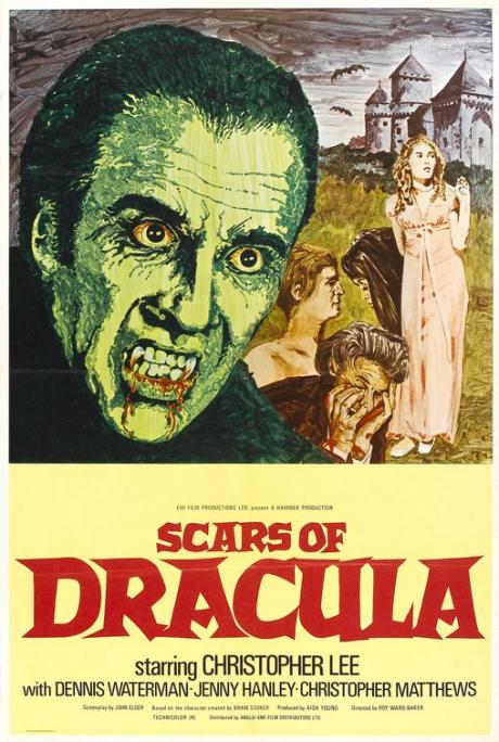 PERSIAN DUBBING: Christopher Lee in the "Scars of Dracula" (1970) 