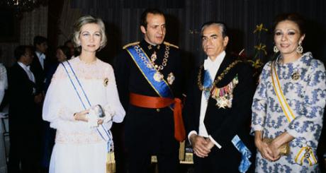 pictory: Spanish Royals at Golestan Palace (1975)