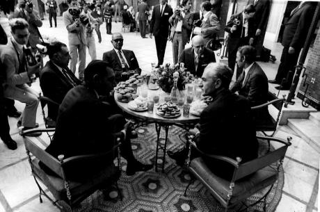 pictory:Shah at Islamic Summit Rabat, Morocco, 1970's
