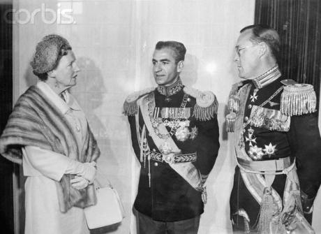 ROYALTY: Shah of Iran state visit to the Netherlands 1959 
