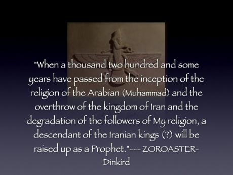Zoroastrian Prophecies: