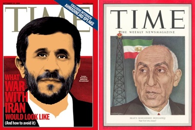 Mossadegh and Ahmadinejad