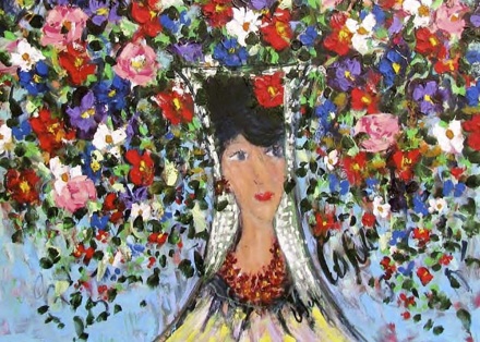 زنی می آید