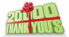 20,000 Thank You's