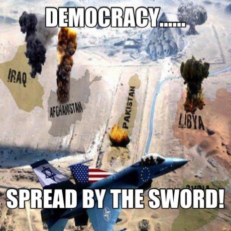 "Democracy" by the Sword