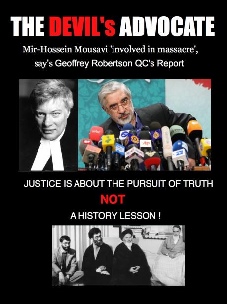 DEVIL's ADVOCATE: Mir-Hossein Mousavi 'involved in massacre', says report