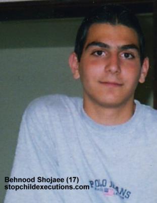 Juvenile at risk of execution tomorrow in Iran