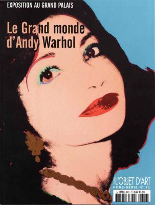 Andy Warhol's Ashraf Pahlavi makes cover of French Art Magazine 