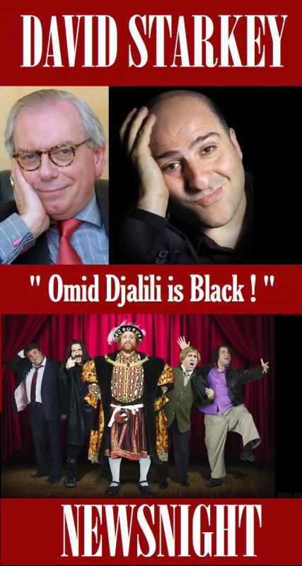 David Starkey On Newsnight: "Omid Djalili Is Black!"  