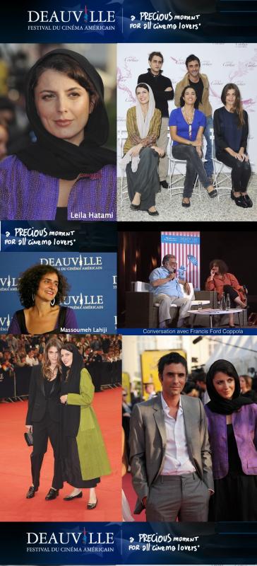 Leila Hatami & Massoumeh Lahidji @ 37th Deauville American Film Festival