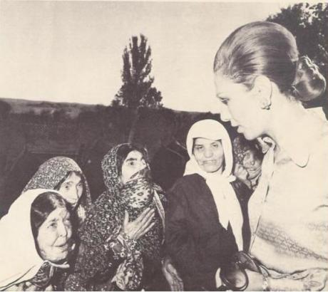 ROYALTY AND THE PEOPLE: Farah visits compatriots inflicted with leprosy (1970's)