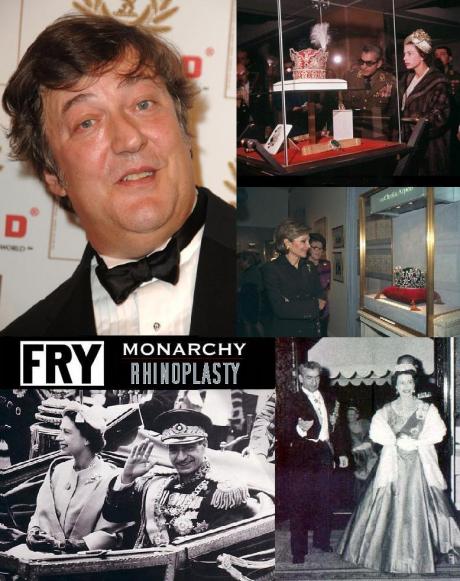 ROYAL RHINOPLASTY: Stephen Fry On The Imperfections of the Monarchy and Why It Should Be Preserved