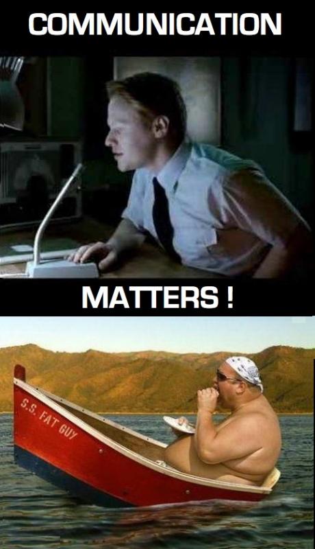 The German coastguard's command of English ;0)