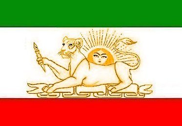 Iran, a hope: non-violent flag